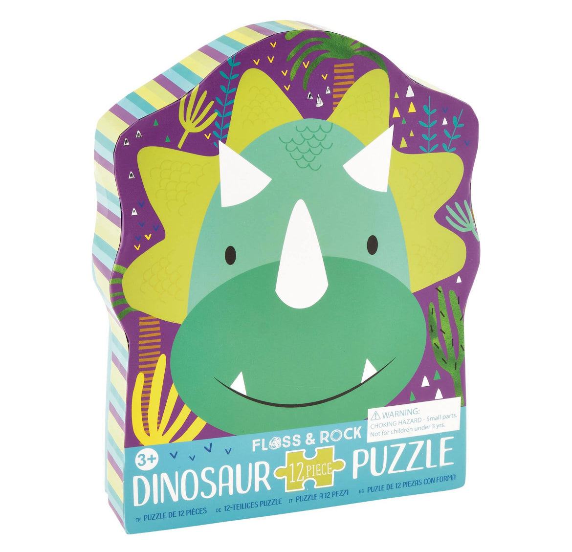 Floss and Rock- Dinosaur jig saw puzzle